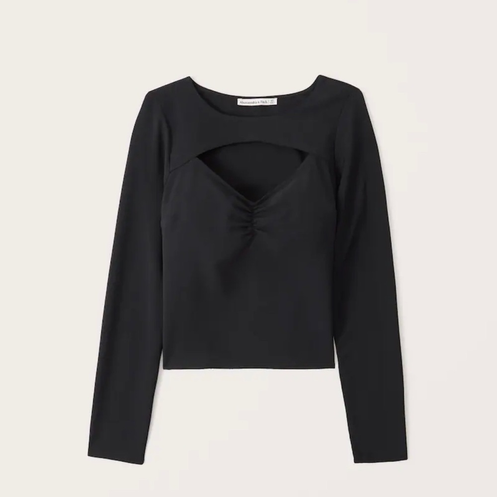 Abercrombie cut out long sleeve